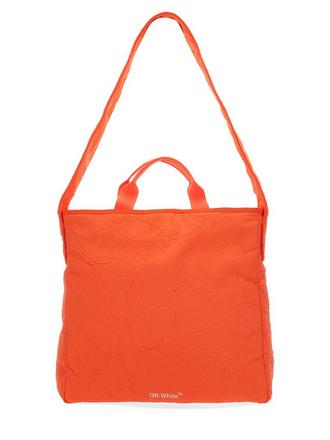 Off-White Large Pvc Tote Bag at FORZIERI
