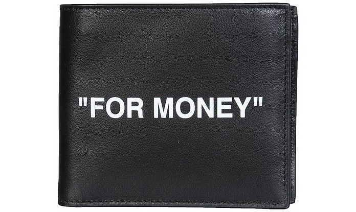 Quote Bifold Wallet - Off-White