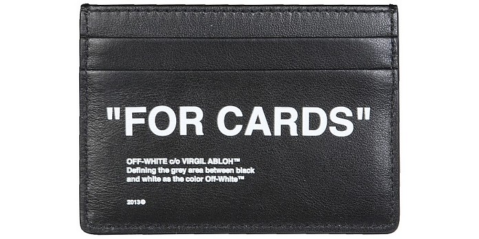 Quote Card Holder - Off-White