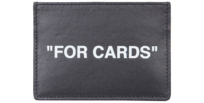 Quote Card Holder - Off-White