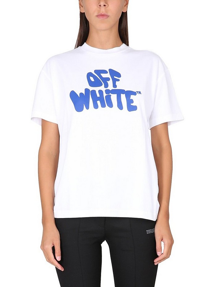 Crewneck T-Shirt - Off-White