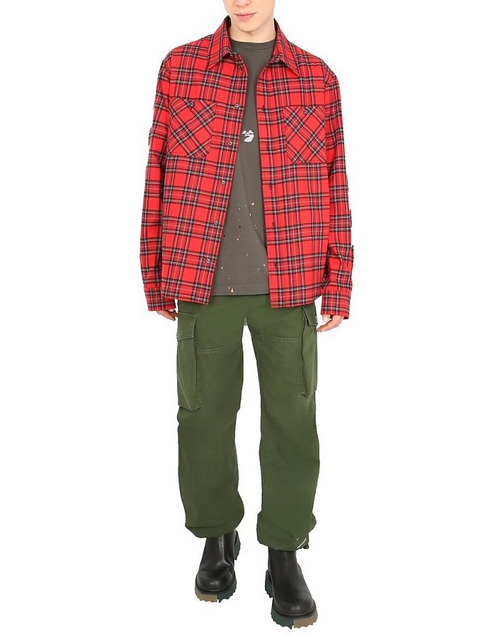 Flannel Shirt - Off-White
