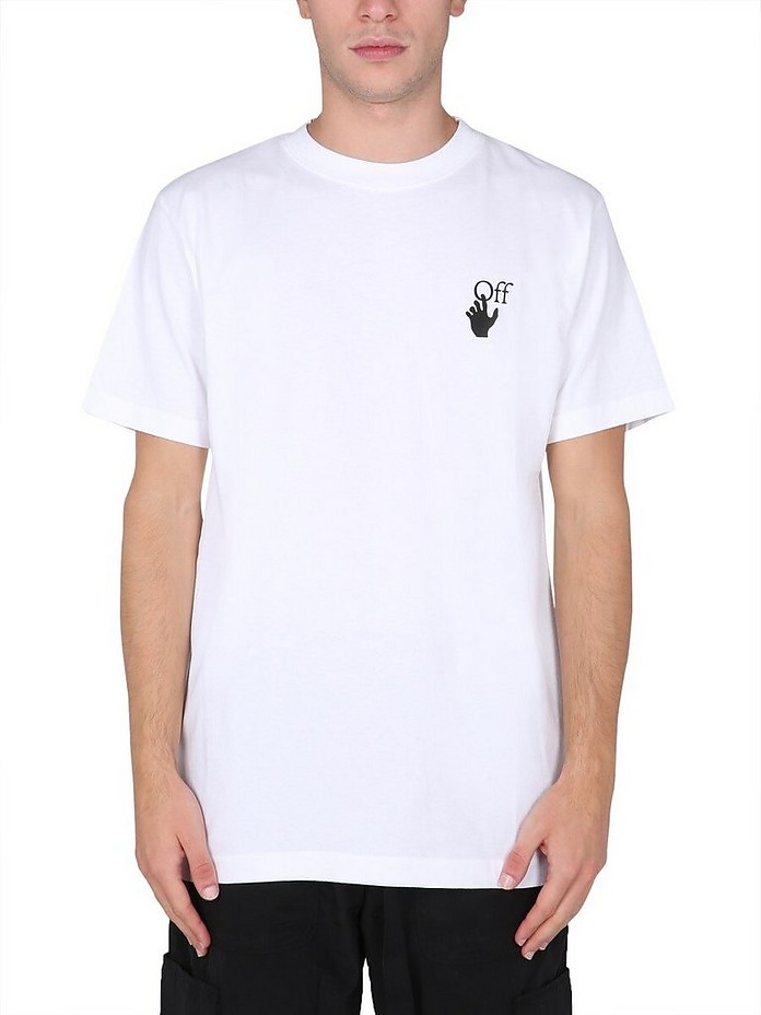 "Arrow Degrade" T-Shirt - Off-White