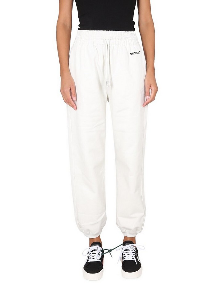 Jogging Pants With Logo - Off-White