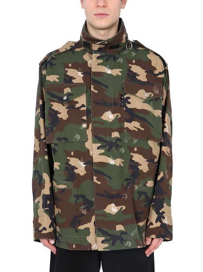 Field Camouflage Jacket - Off-White