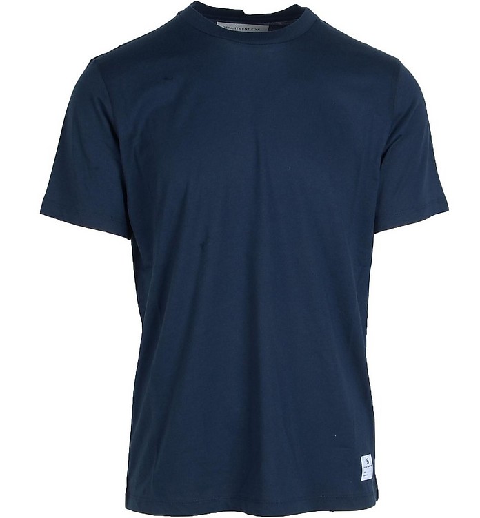 Men's Blue T-Shirt - Department 5