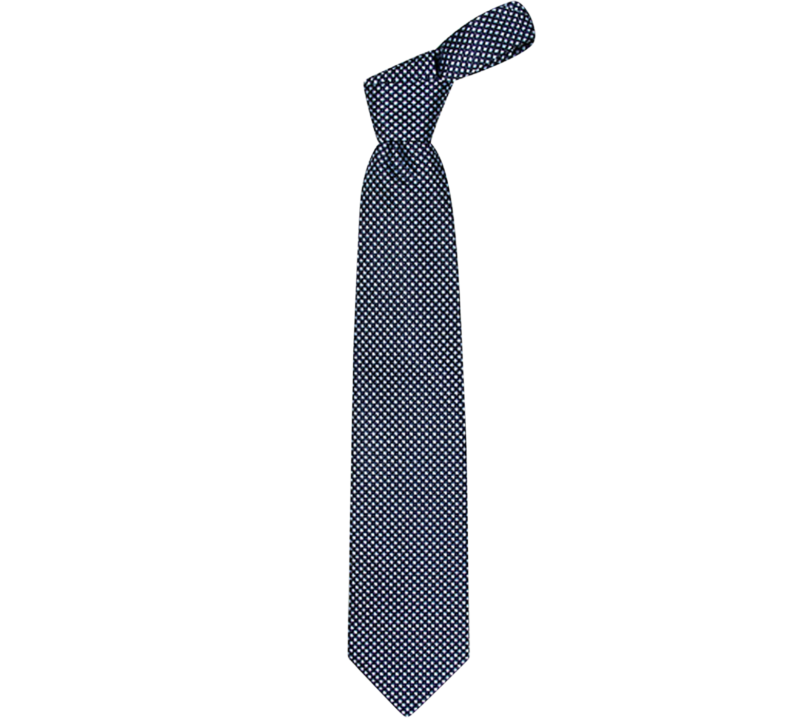 Forzieri Blue Checks Basketweave Woven Silk Tie at FORZIERI Canada