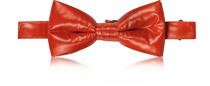 Red Nylon Puffer Bow Tie - Forzieri