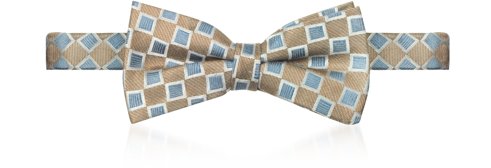 Pre-Tied Logo-Jacquard Silk-Twill Bow Tie