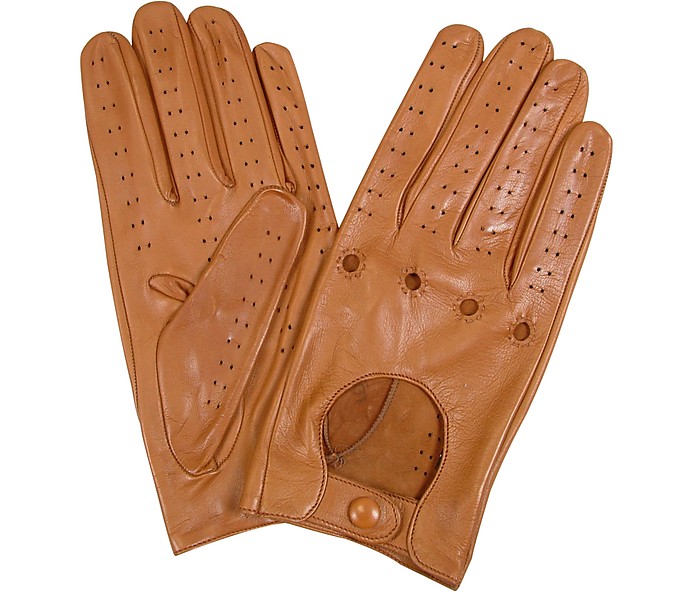 Forzieri Italian Leather Driving Gloves