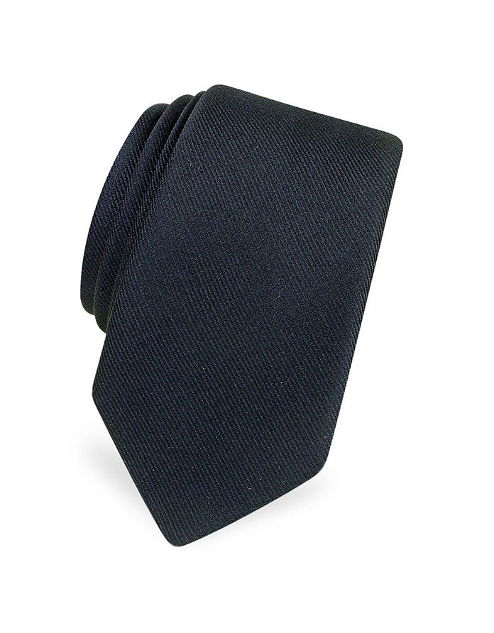 Schlichte Krawatte aus Twillseide  - Forzieri
