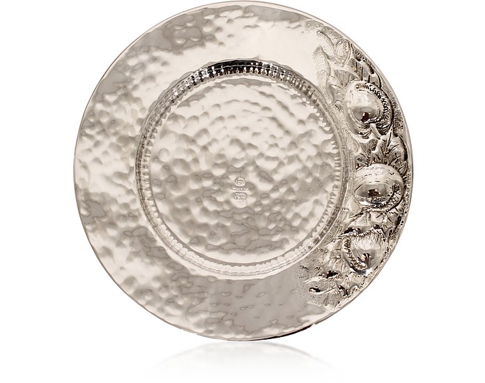 Silver Plated Brass Decorative Plate - Forzieri