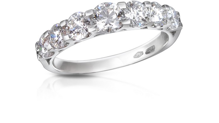 1.33 ct Prong-Set Diamond 18K Gold Ring - Forzieri