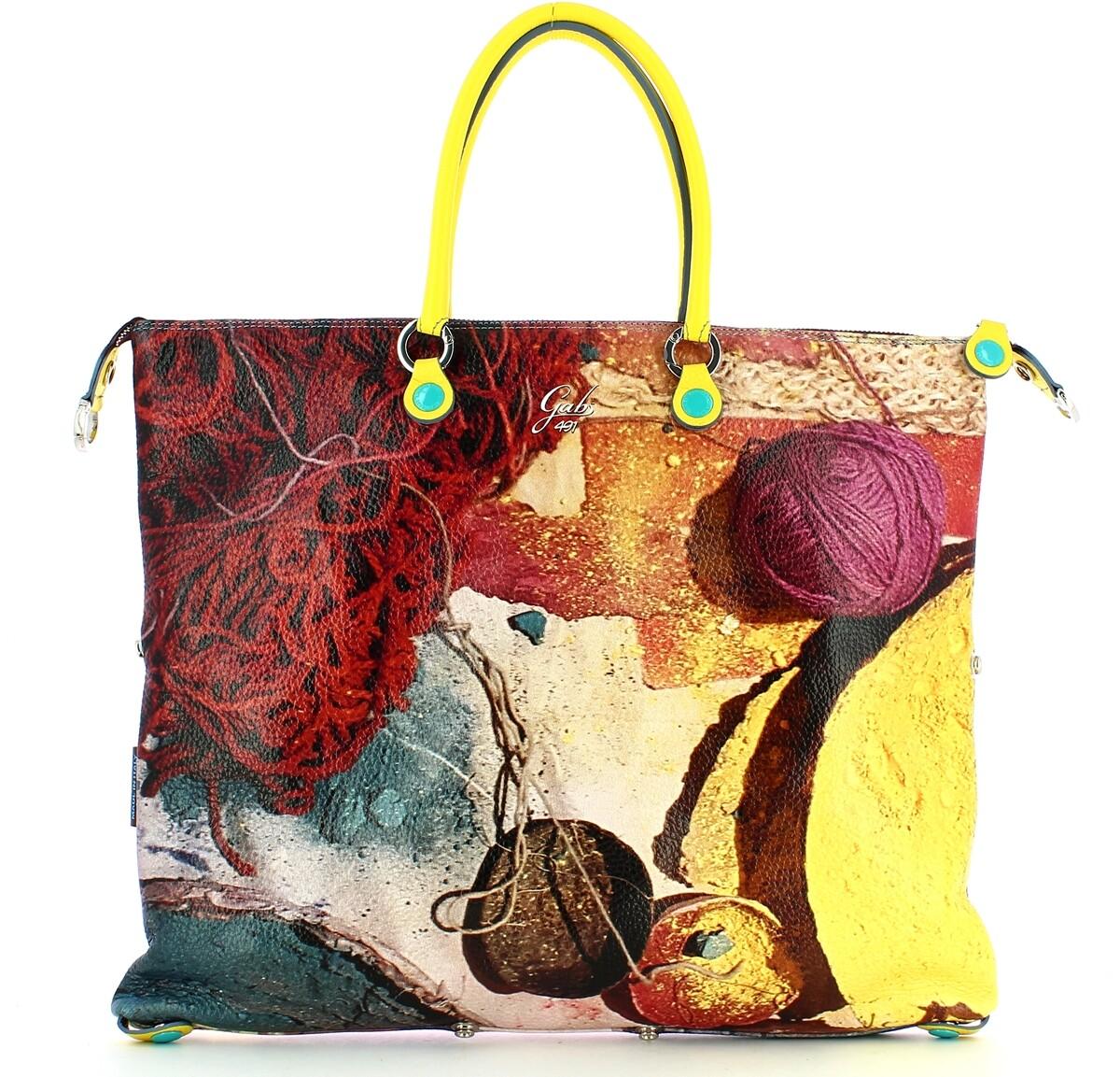 Gabs Wool All-Over Print G3 Super Large Tote Bag at FORZIERI