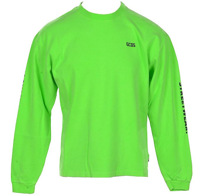 Men's Green Sweatshirt - GCDS