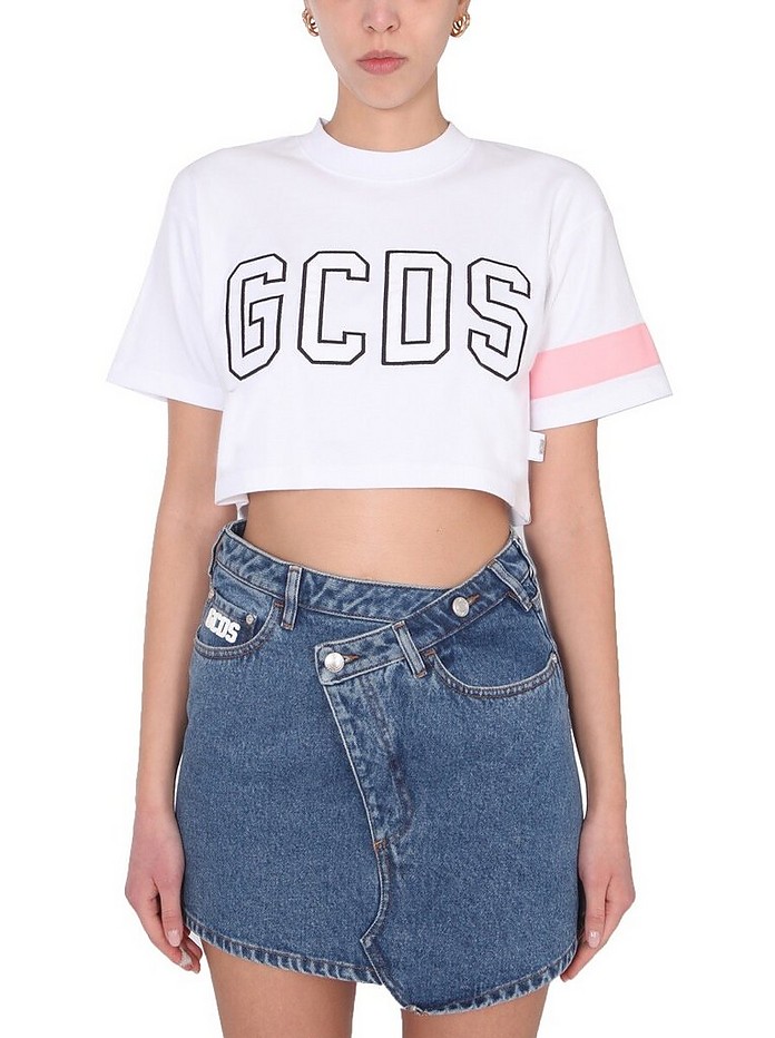 Cropped T-Shirt - GCDS / W[V[fB[GX
