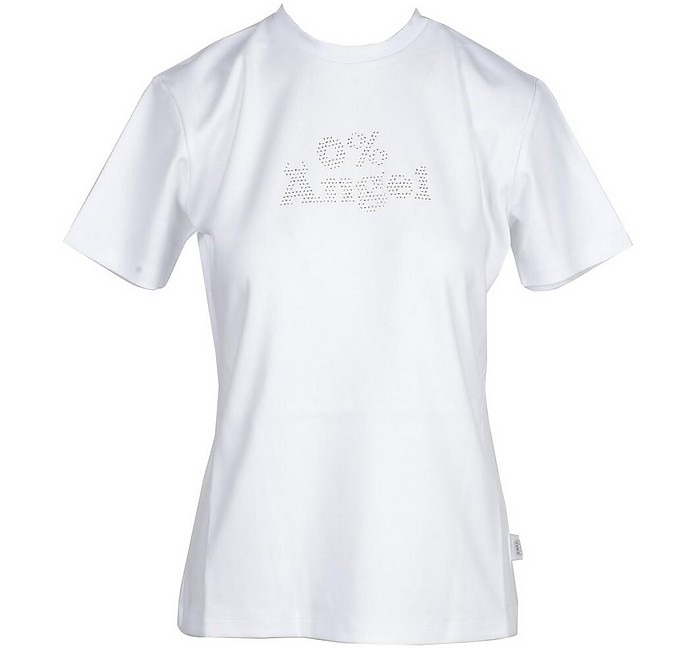 Women's White T-Shirt - GCDS
