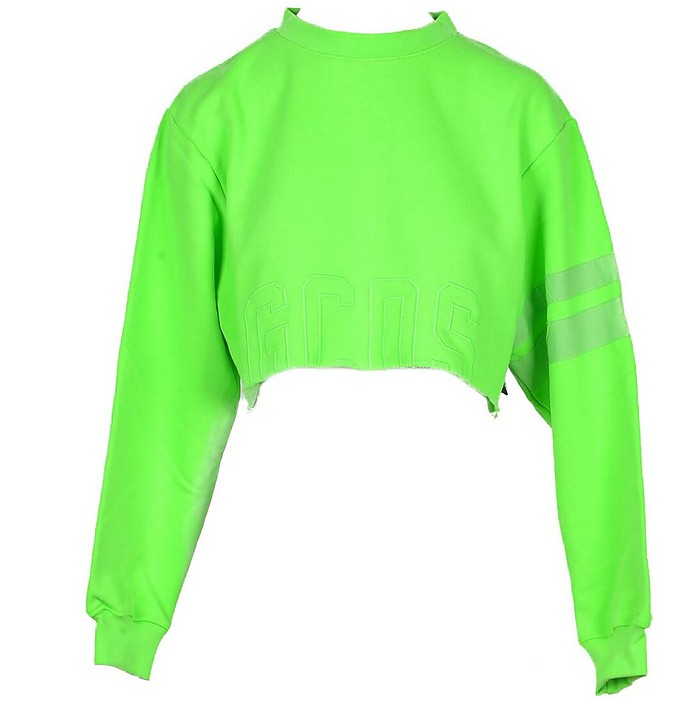Women's Green Sweatshirt - GCDS