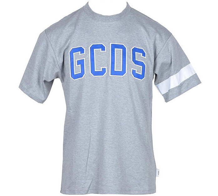 Men's Gray Tshirt - GCDS