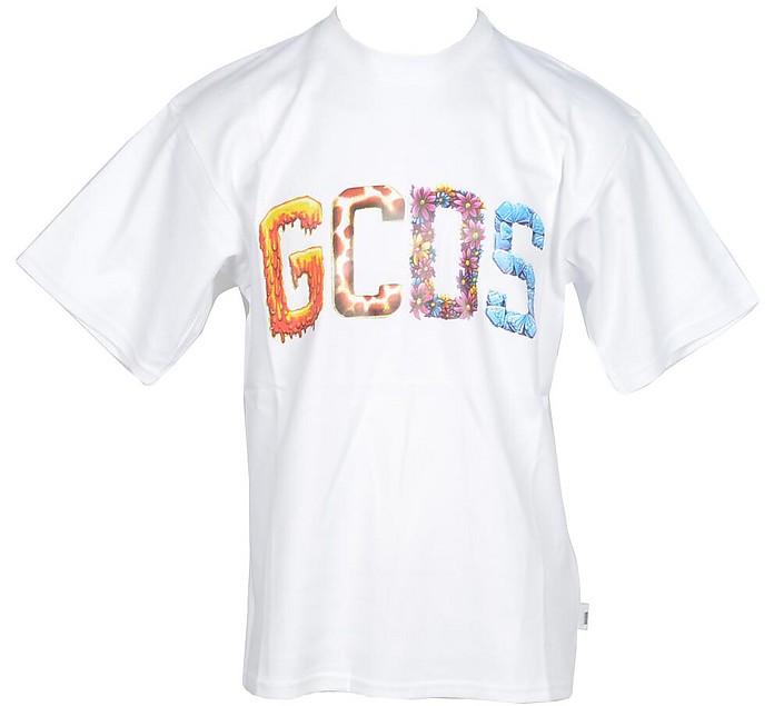 Men's White T-Shirt - GCDS