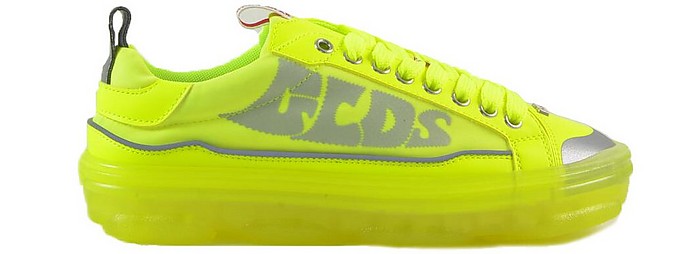 Yellow Low-Top Sneakers - GCDS