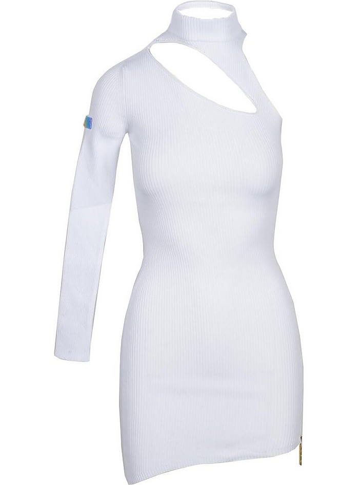 Women's White Dress - GCDS
