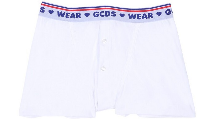 Boxers With Logo Band - GCDS
