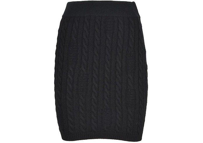 Women's Black Skirt - GCDS