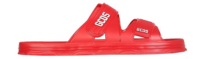 Sandals With Logo - GCDS