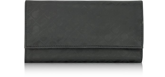Signature Fabric Softy Tri-Fold Wallet - Gherardini