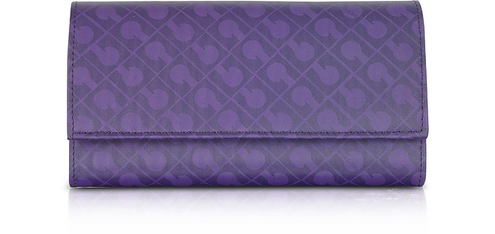 Signature Fabric Softy Tri-Fold Wallet - Gherardini