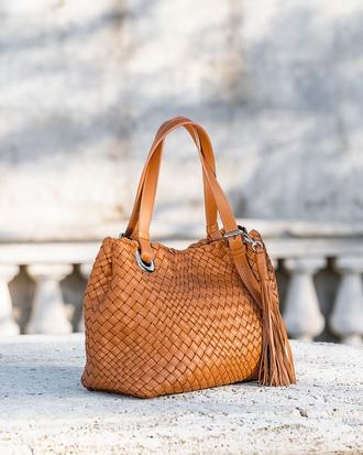 Alma Tonutti, Bags, Alma Tonutti Synthetic Woven Handbag