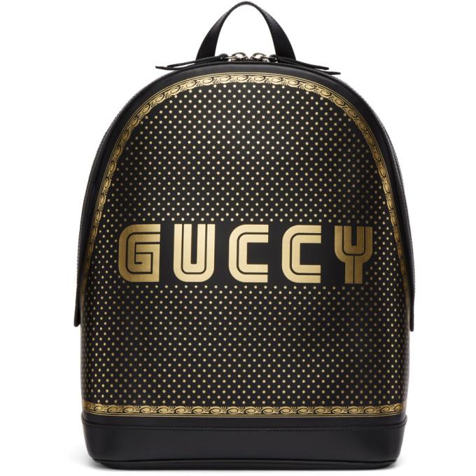 gucci backpack gold