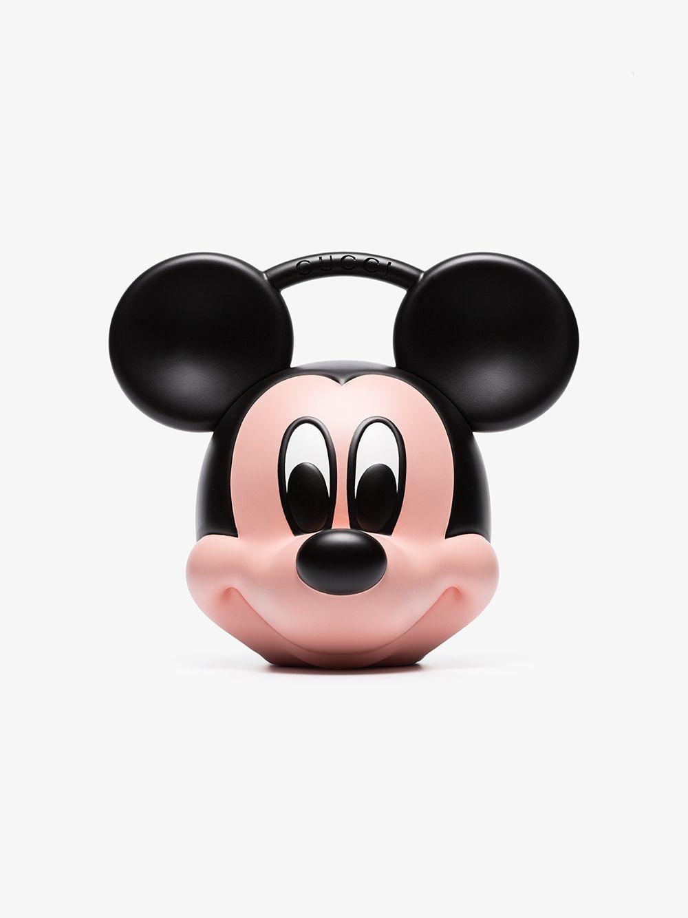 Black X Mickey Mouse head PVC tote bag 