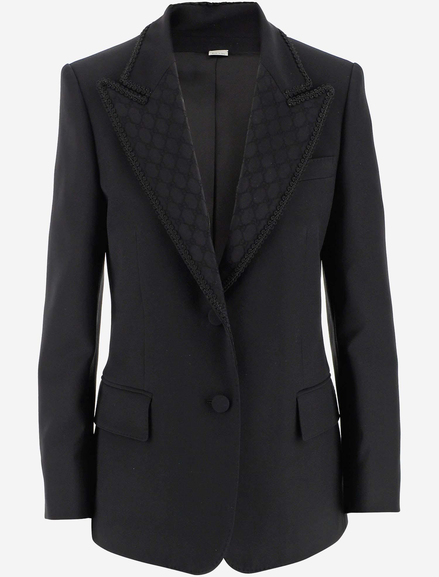 black gucci blazer