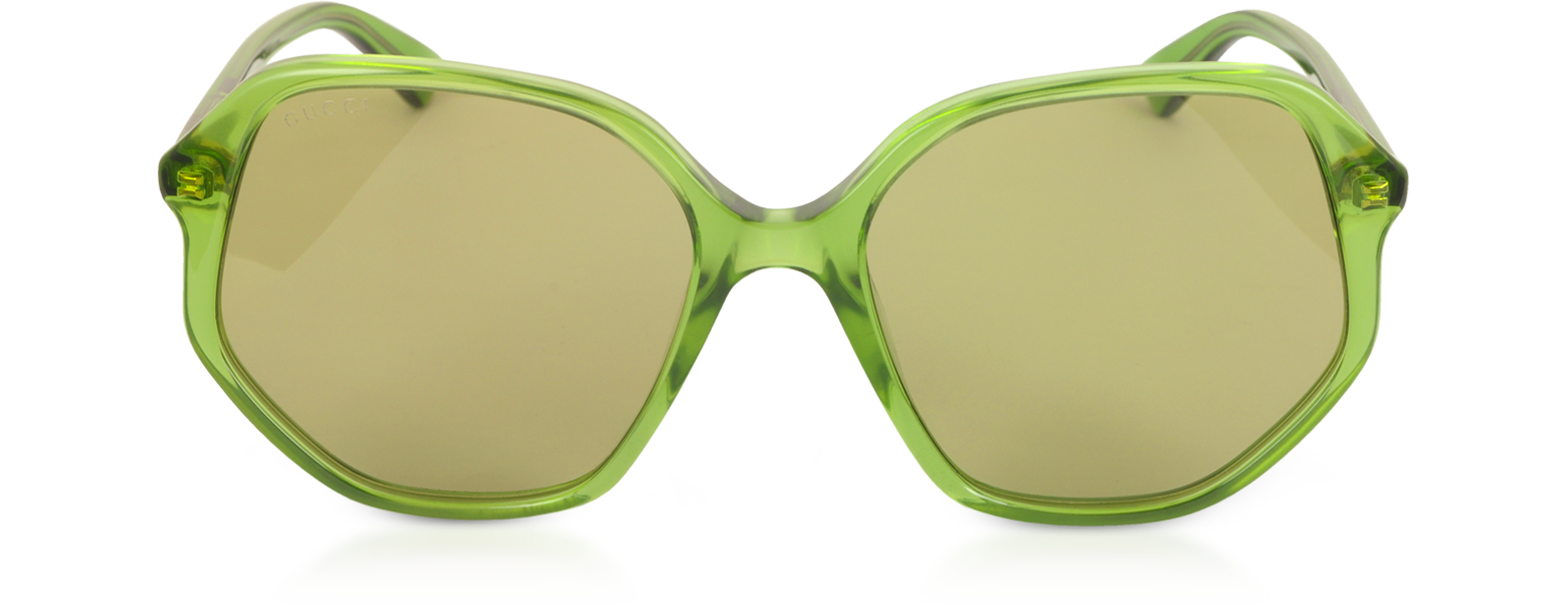 green gucci glasses