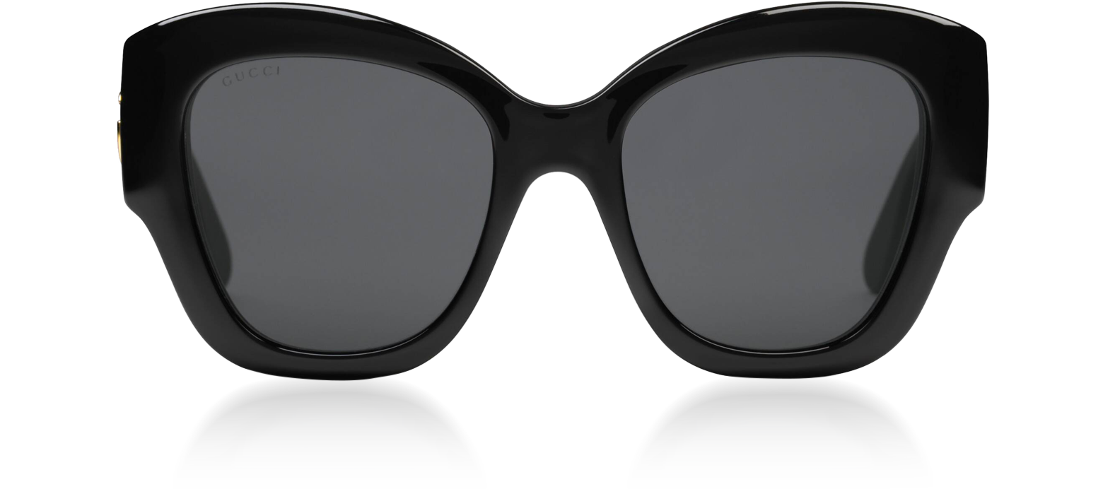 black gucci womens sunglasses