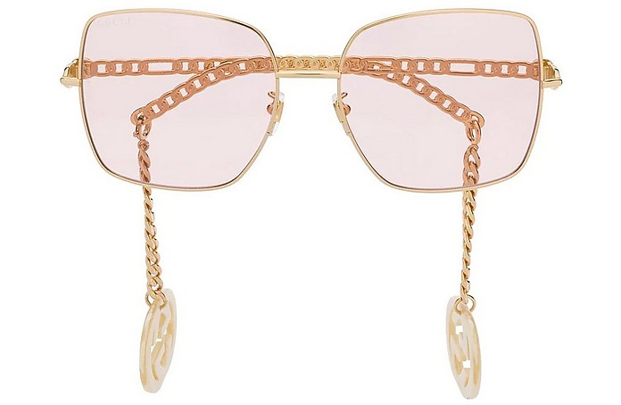 charm square sunglasses