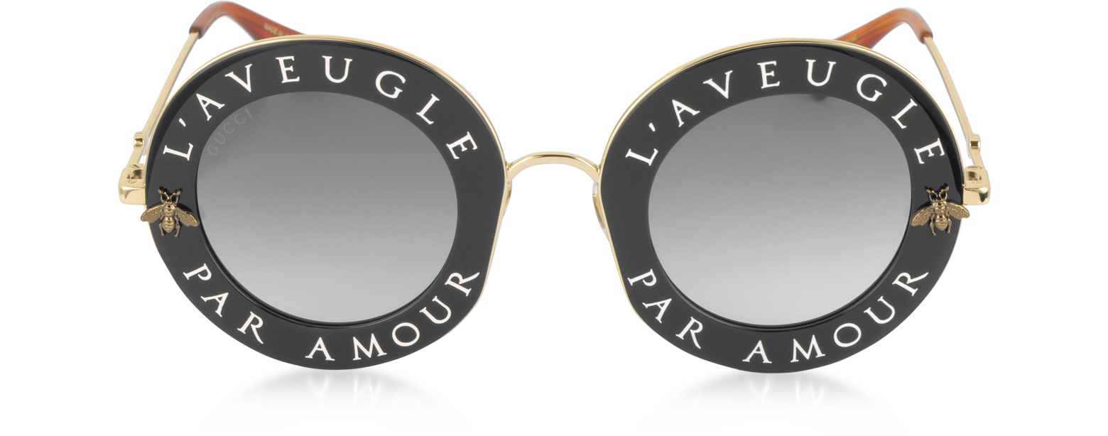 gucci circle sunglasses
