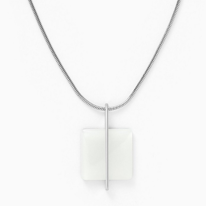 Sea Glass Stainless Steel Women's Necklace - Skagen
