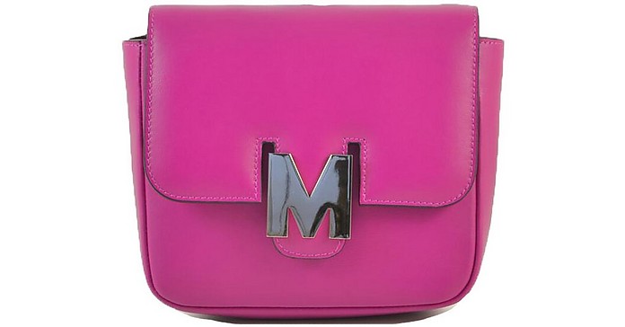 Cyclamen Leather M Belt Bag - MSGM