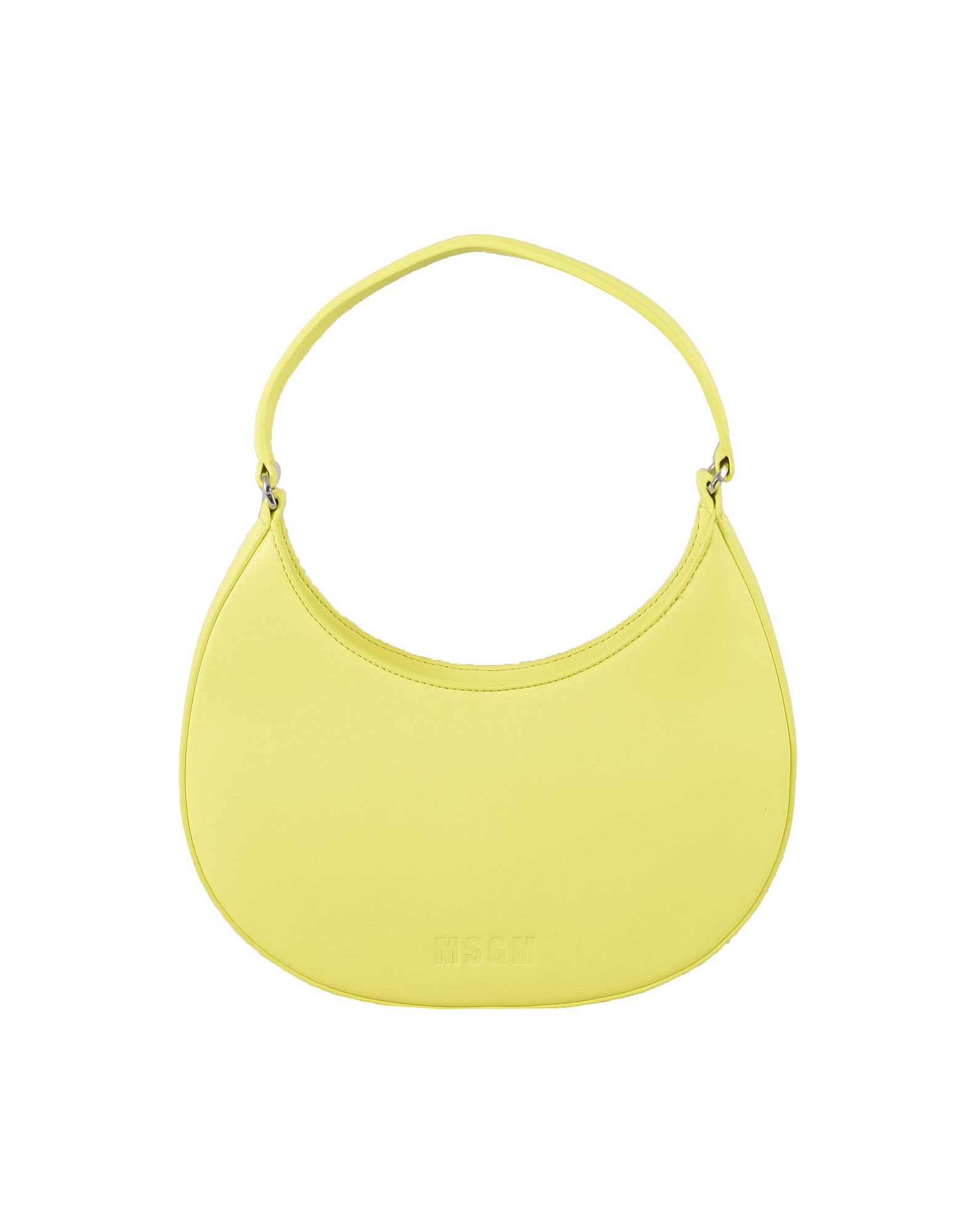 Msgm Womens Yellow Handbag