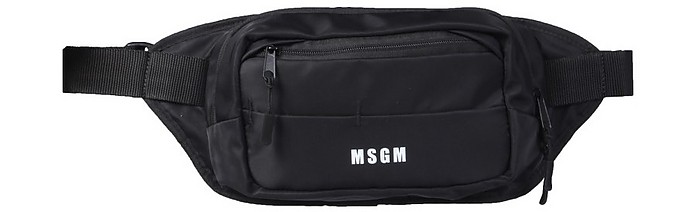 Belt Bag With Micro Logo Print - MSGM
