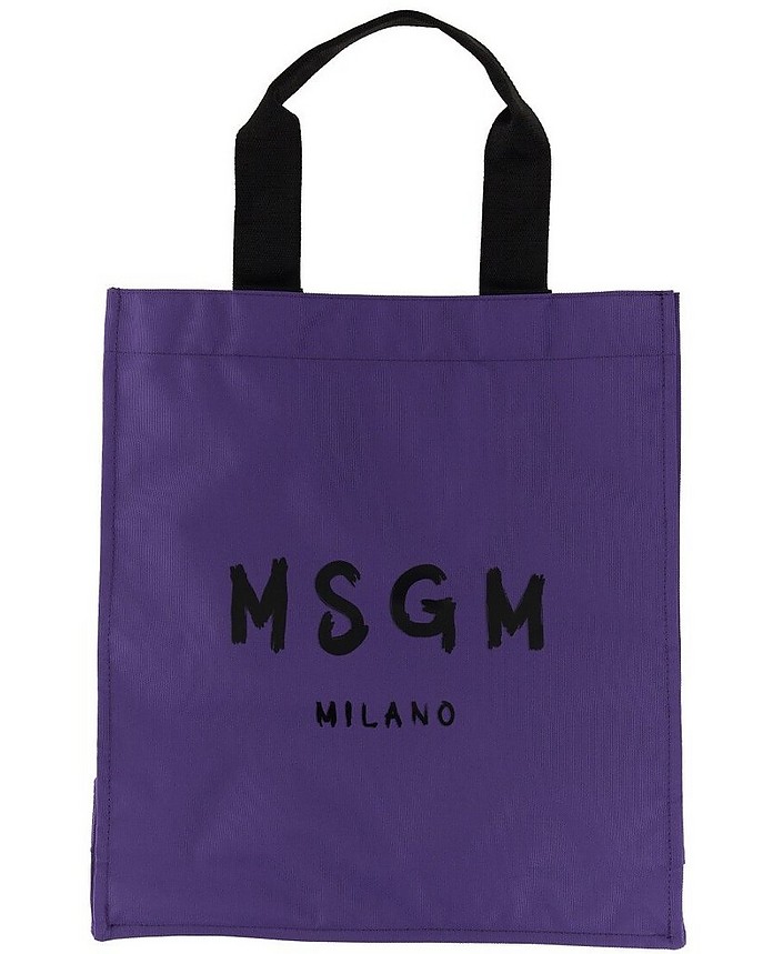 Tote Bag With Logo - MSGM