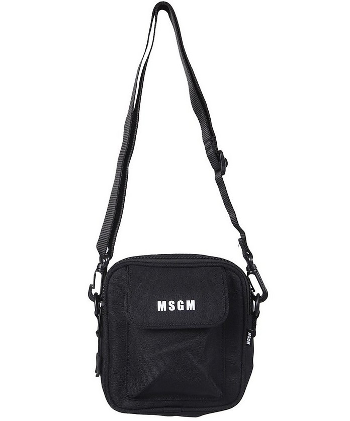 Shoulder Bag With Micro Logo - MSGM