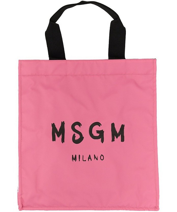 Tote Bag With Logo - MSGM