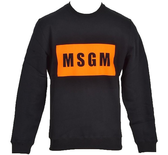 Men's Black Sweatshirt - MSGM