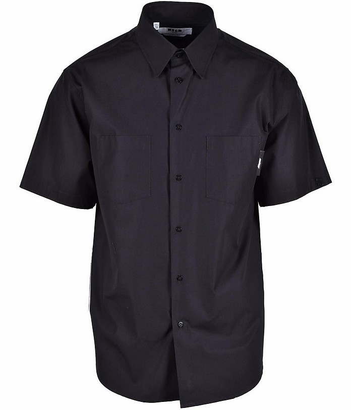Men's Black Shirt - MSGM