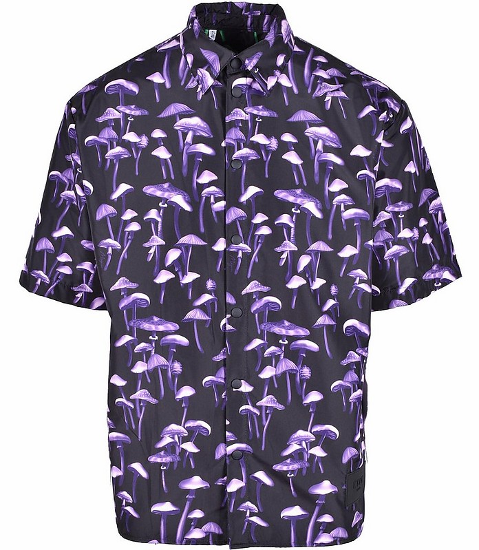 Men's Purple / Nero Shirt - MSGM / エムエスジーエム