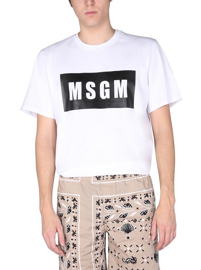 Logo Box T-Shirt - MSGM
